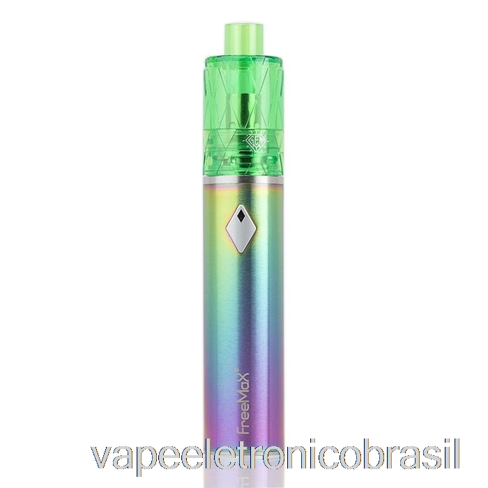 Vape Eletrônico Freemax Gemm 80w Starter Kit Arco-íris